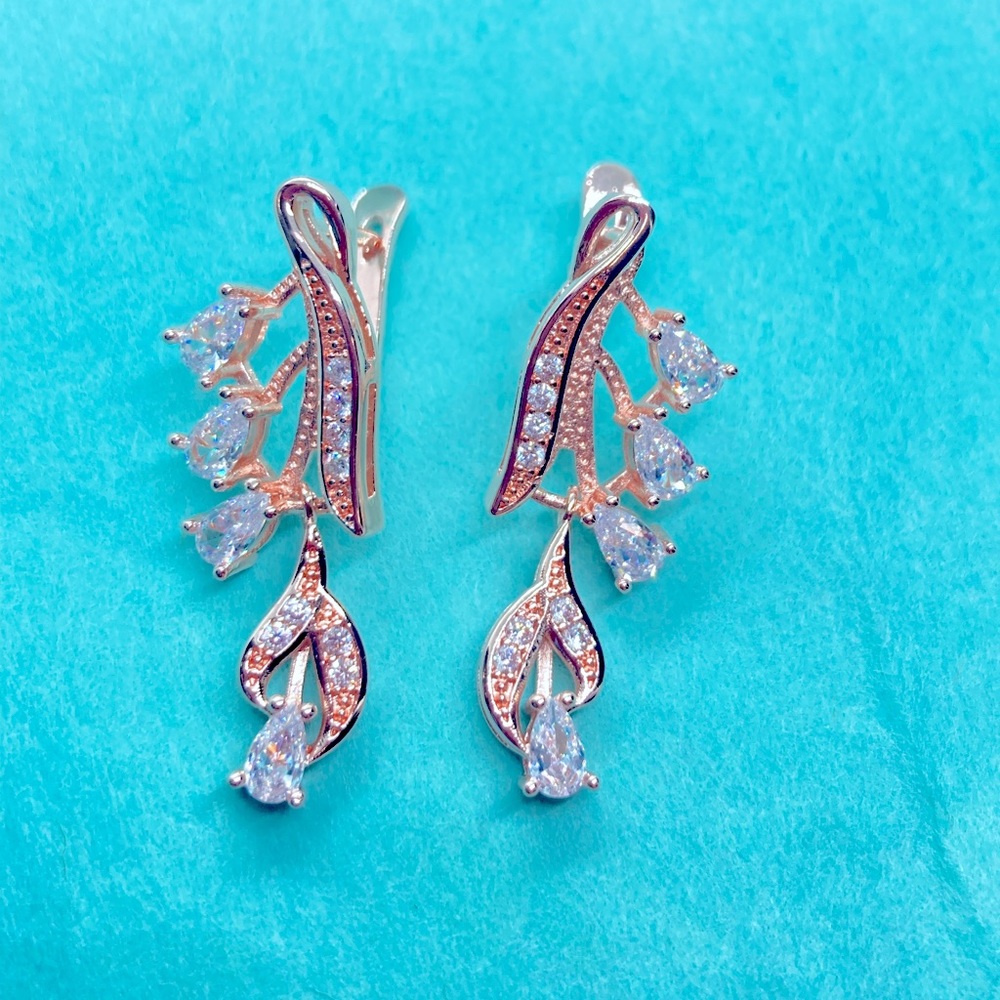 Gold Plated Earrings - Picture 2 of 3
